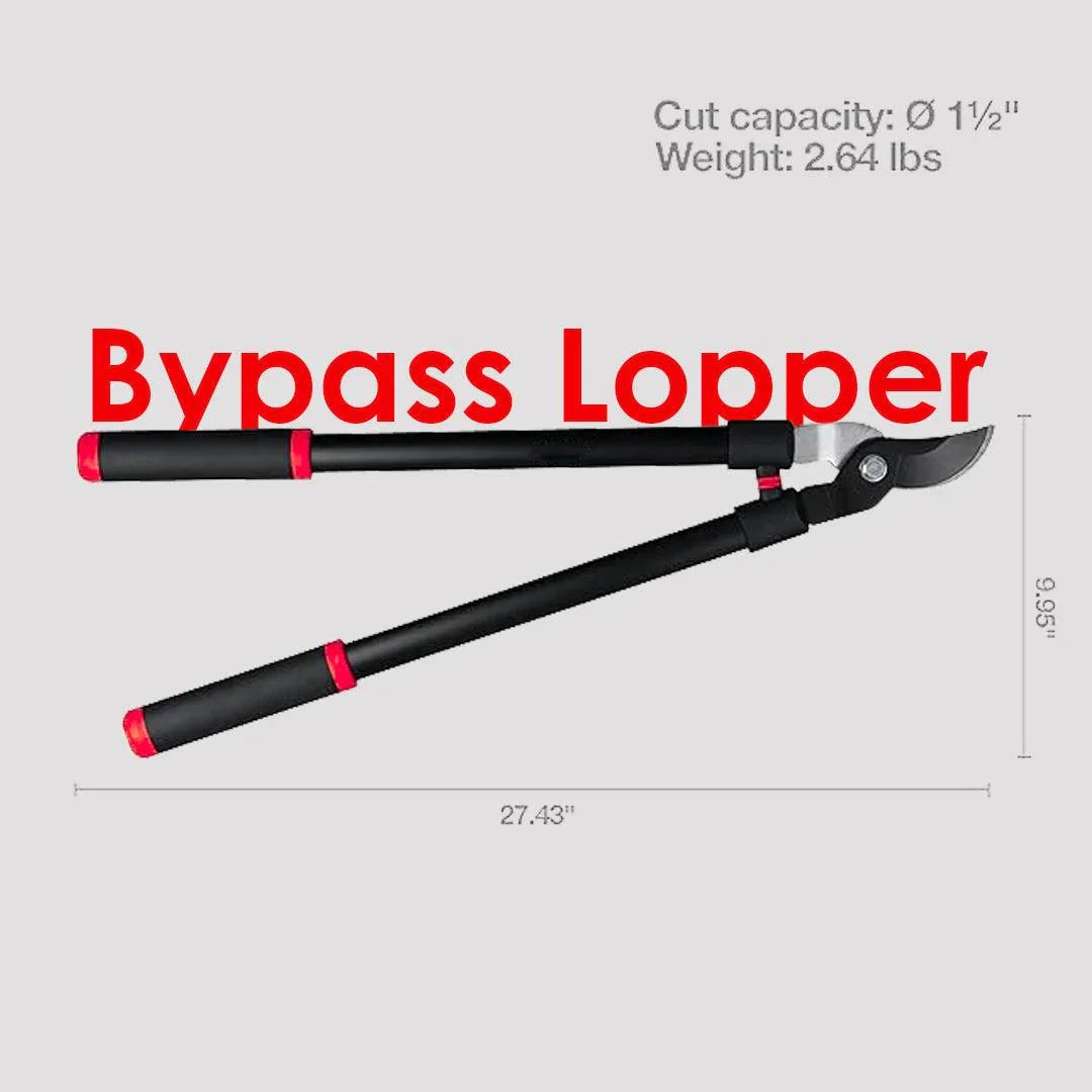 Bypass Lopper - Sharp Precision-ground Steel Blade