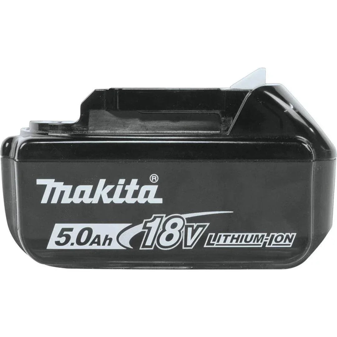 Makita 18V 5.0Ah Li-Ion Battery Kit (2-Pack) with Charger & Storage Case